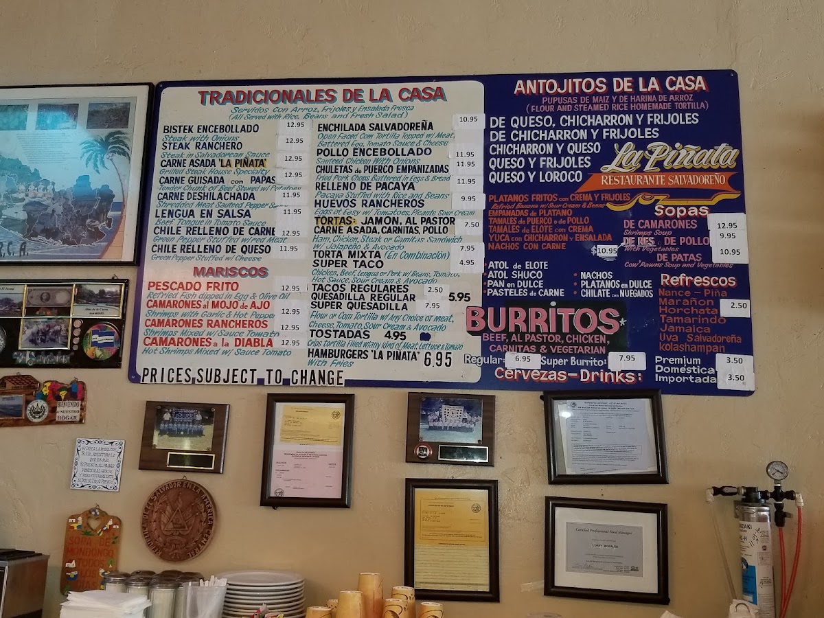 La Piñata Menu - Image 6